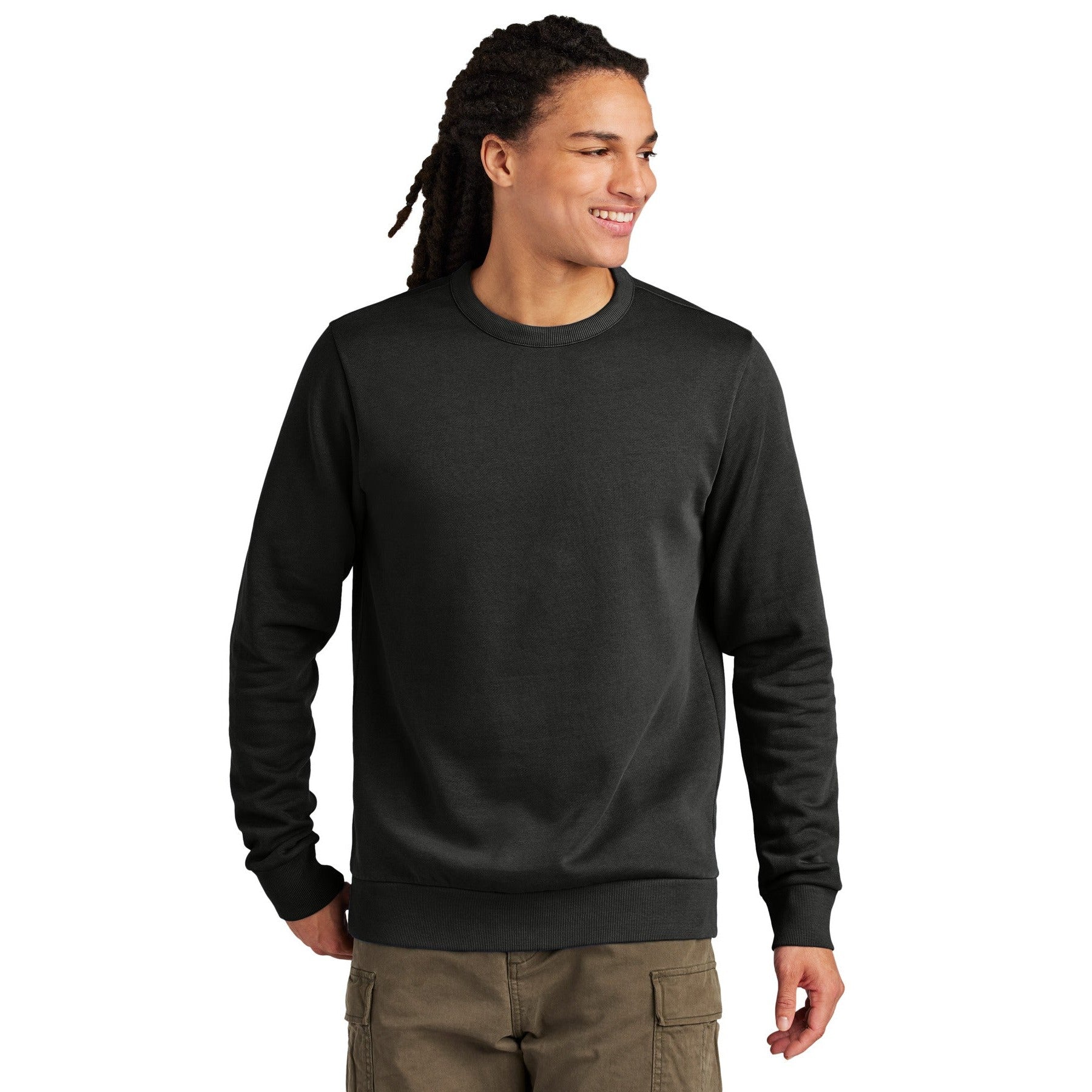 District-District Wash™ Fleece Crew DT2204-MedTech-1